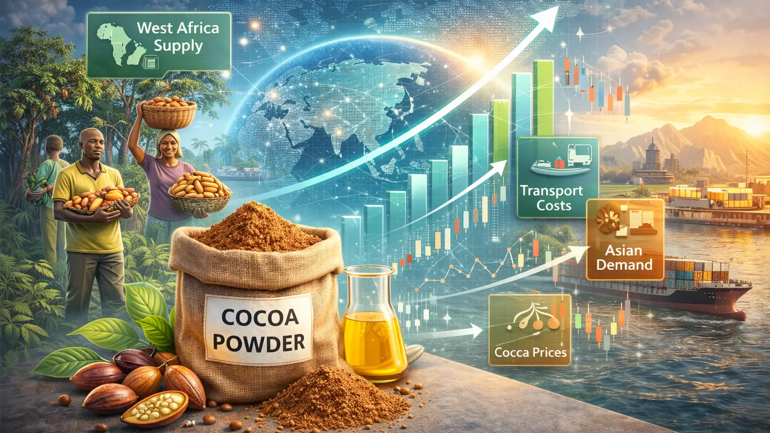 كيف تشكل المحاصيل مسحوق الكاكاو و Chemtradeasia.com