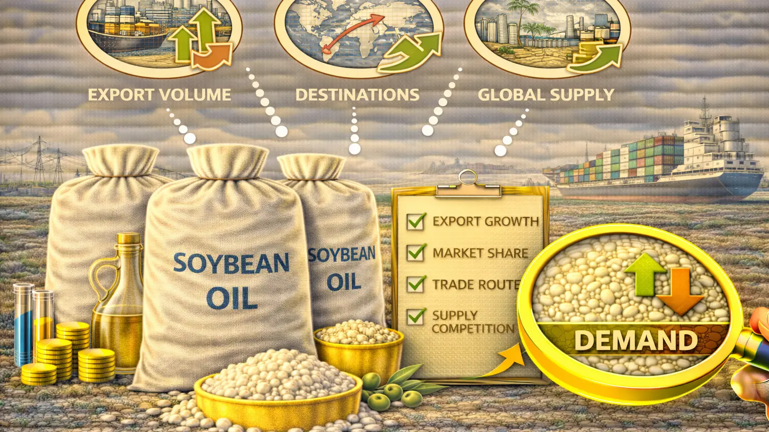 What Recent Export Activity Reveals About Soybean Oil Demand