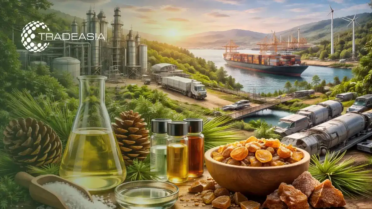 التنقل في سلسلة توريد Beta Pinene للصناعة الآسيوية