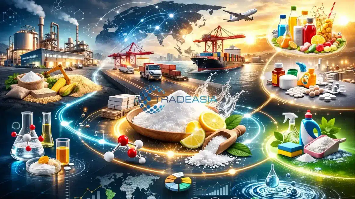 اتجاهات مونوهيدرات حمض الستريك والمشترين في آسيا