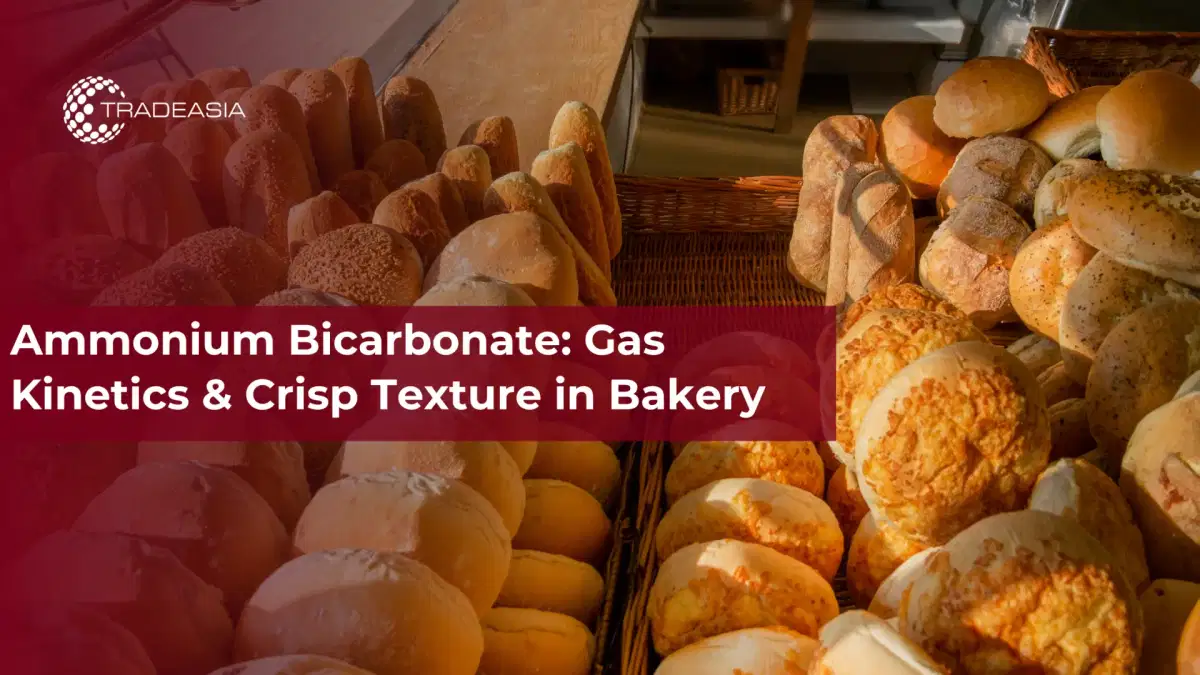 Ammonium Bicarbonate: Gas Kinetics & Crisp Texture in Bakery